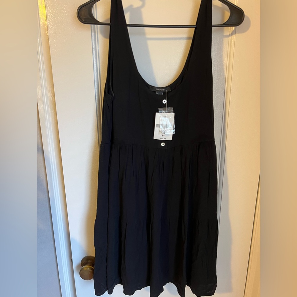 Black Forever21 Babydoll Sundress NWT